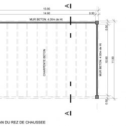 Plan rez de chaussée écomobilier
