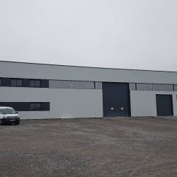 Bâtiment en cours de finition