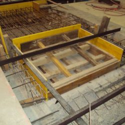 Étaiement dans fosse